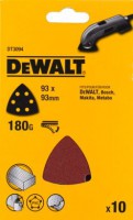 DEWALT Detail Sanding Sheets - Hook & Loop (10) 93 x 93mm 180g £5.19